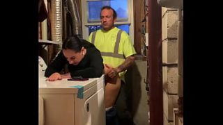 Cheating girl gets creampied Quietly