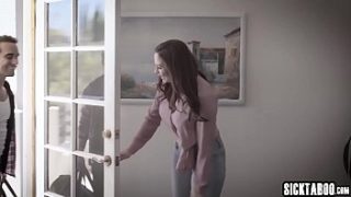 Hot small tits young girl fucked by a perverted with big dick