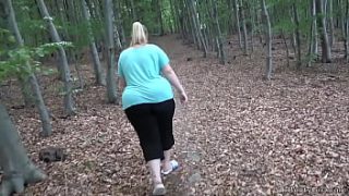 They didn’t find mushrooms, so at least they enjoyed the forest fuck