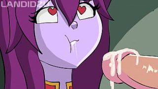 Lulu tristana y poppy en el glory hole | Landidzu